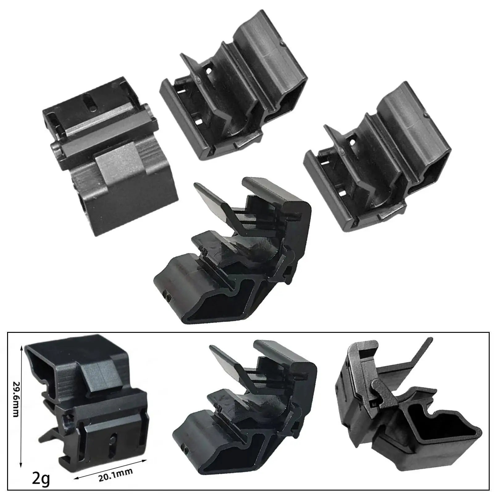 4x Hood Trunk Clips 1472872-00-b Directly Replace Parts Fixed Clip for Model Y 20-21 High Performance Car Accessories