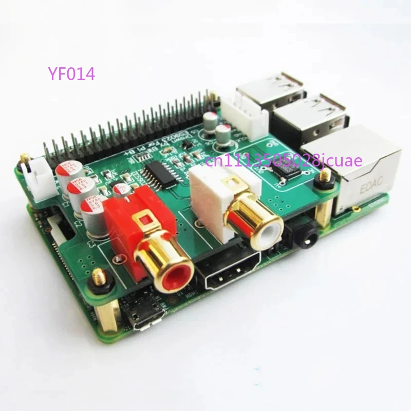 

Цифровая аудиокарта I2S с модулем декодера ES9023 DAC для Raspberry Pi 2B 3B 3B+ 4B