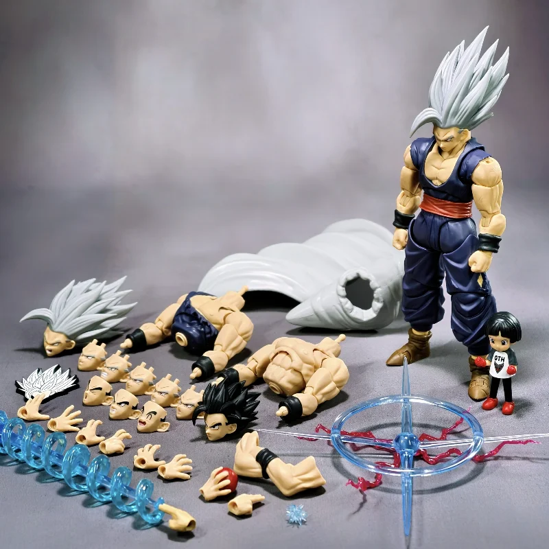 

LS Model LS003 Courage of A Tiger, Might of A Dragon, Dragon Ball, Beast Gohan, 6-inch Figurine with Big Muscles, in Stock