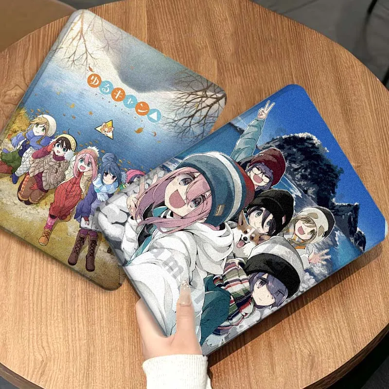 

Laid Back Camp Anime Tablet Case For Xiaoxin Legion Tab Y900 Y700 K10 M10 P11 Pad Pro GT Plus 3rd Gen 4 8.8 11 11.5
