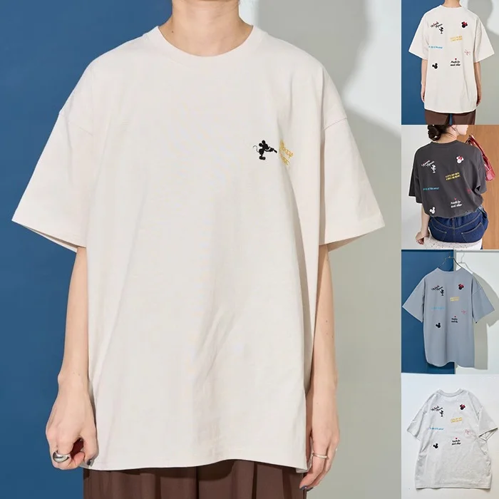 

Хлопковая футболка ort Sve ex, повседневный топ с принтом крысы из мультфильма для мужчин и женщин, летняя удобная универсальная футболка для пар