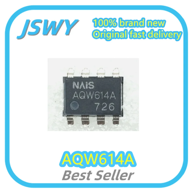 

(5/50pcs) AQW614A AQW614 SOP-8 Integrated Circuit IC Brand New Bulk Stock In Stock Original
