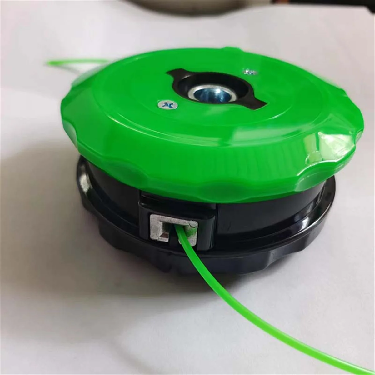 Lawn Mower Trimmer Head, Grass Nylon Head, M10x1.25 Threaded, Automatic Outline Brush Cutter Parts, Garden Accessories