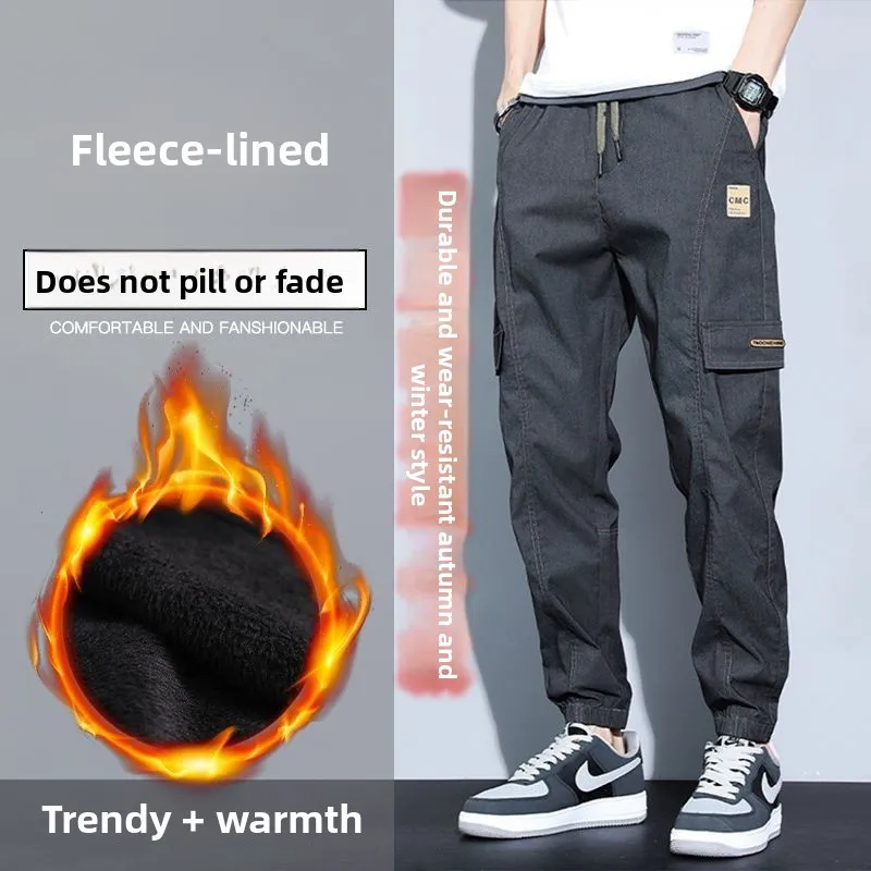 

Мужские рабочие брюки Thiened Fce, повседневные свободные брюки для зимних строителей, брюки Harlan, молодежные энергетические брюки, все Se...