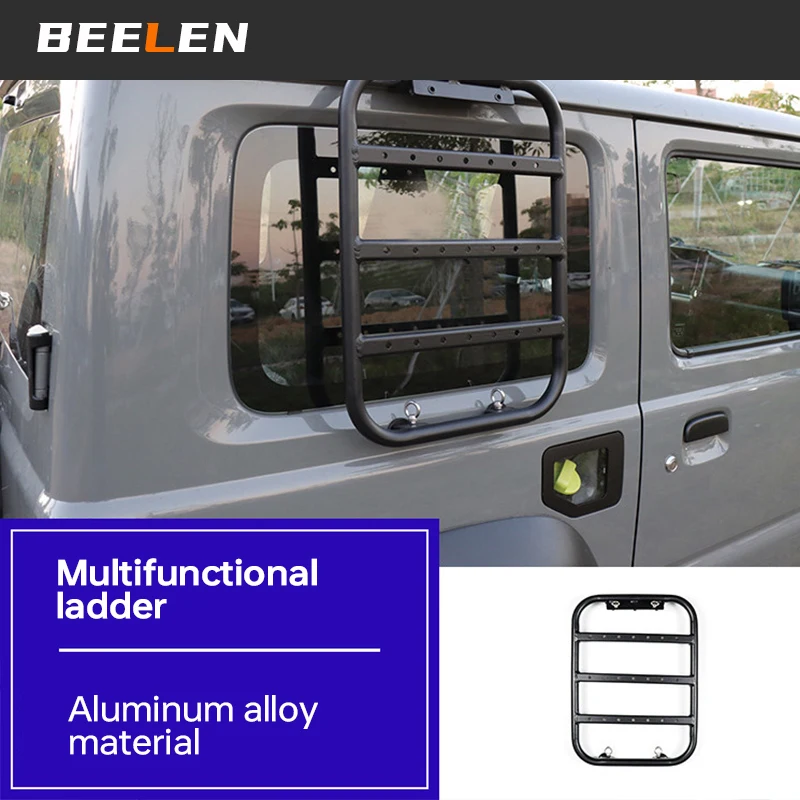 

Window Ladder Rear Window Extension Climbing Ladder Climbing Protective Frames For Suzuki Jimny JB64W JB74W 2019 Accessories