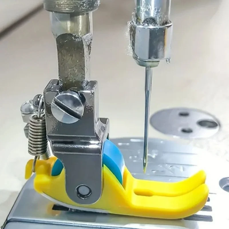 Narrow Roller Presser Foot For Singer Brother Juki Industrial Single Needle Lockstitch Sewing Machine Accessories