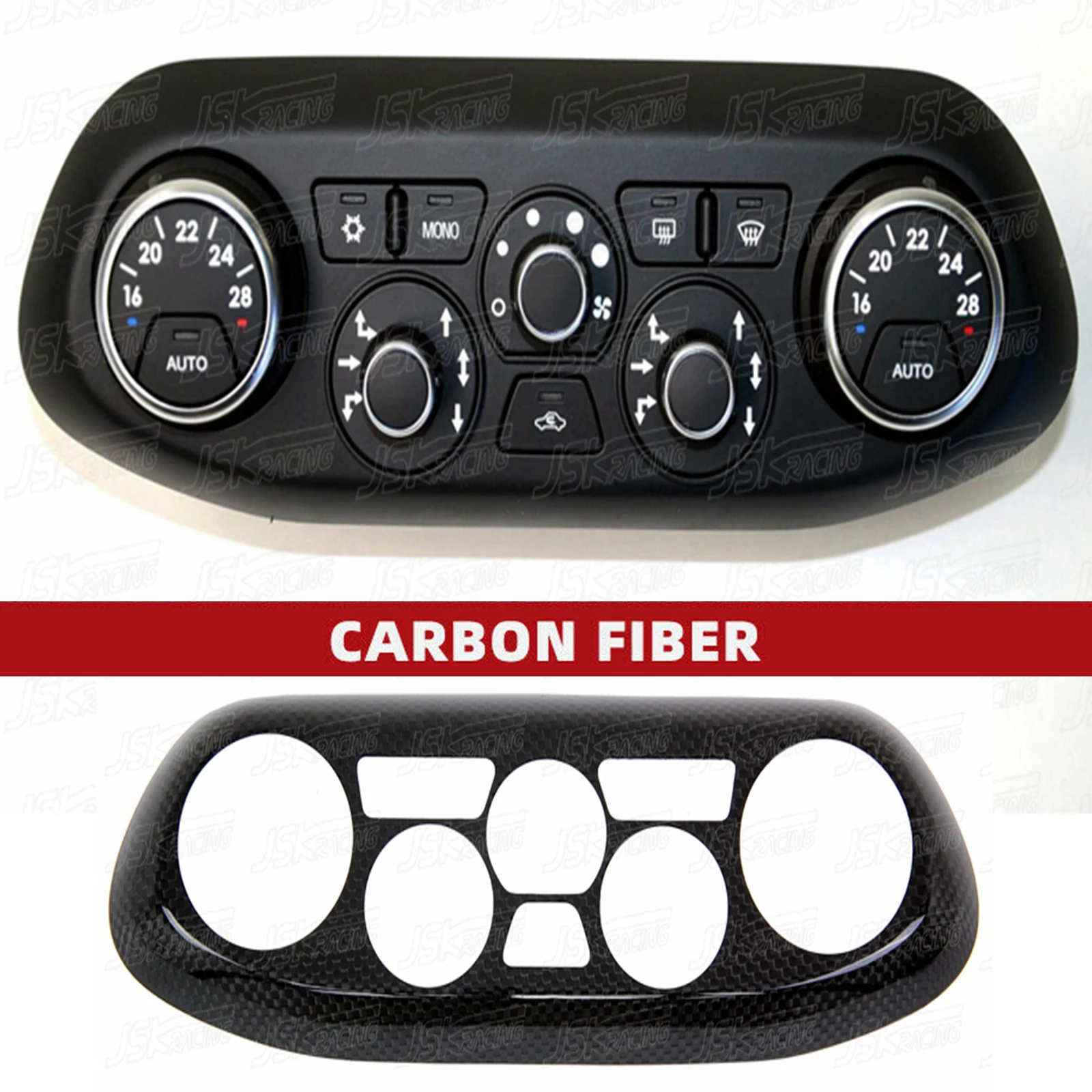 Carbon Fiber Ac Control Panel For Ferrari 458 Italia And Spider And Speciale 2011-2016（JSKFR5811093）