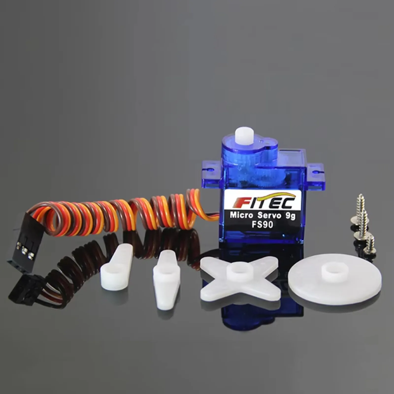 Feetech FS90 9g 마이크로 서보 모터 헬리콥터/로봇 팔/로봇용 120도 아날로그 서보