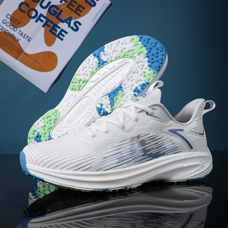 Running Shoes Carbon Board Speciality Marathon Men Sports Breathable Lightweight Women's Comfortable Athletic Nonskid Sneakers