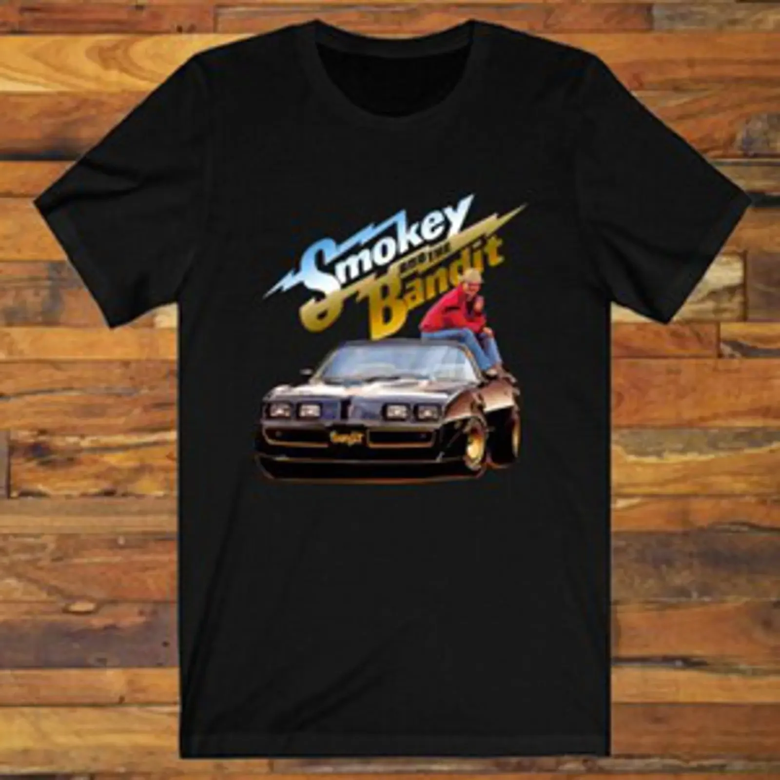 Smokey And The Bandit Movie Men's Black S 5XL vintage Washed homme Versatile Soft Slightly Comfortable streetwear Stretched