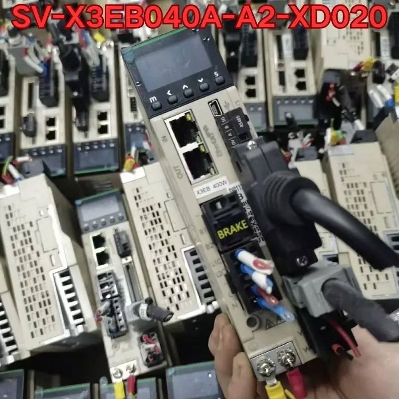 Second-hand SV-X3EB040A-A2-XD020 servo drive function test is normal