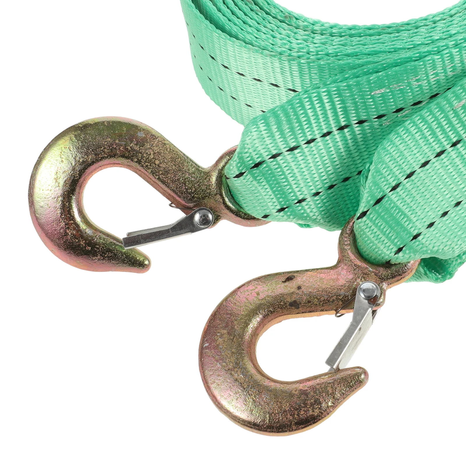 

Heavy Duty Car Strap Truck Tow Rope 5 Ton Load Polyester Material Medium Length Hook Secure Attachment Boat Trailer Winch Pull