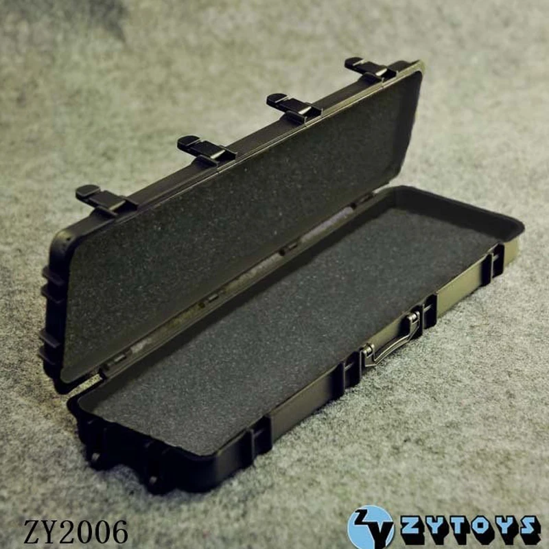 ZYTOYS ZY2006 1/6 Scale Weapon Storage Box 25cm Gun Case Scene Accessories Props Fit 12'' Action Figure Body Model Toy 2 Colors