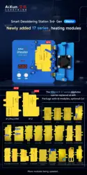 AIXUN iHeater/iHeater Pro Station Thermostat Platform Heating Plate for iPhone X-17promax modules/Motherboard heat separation