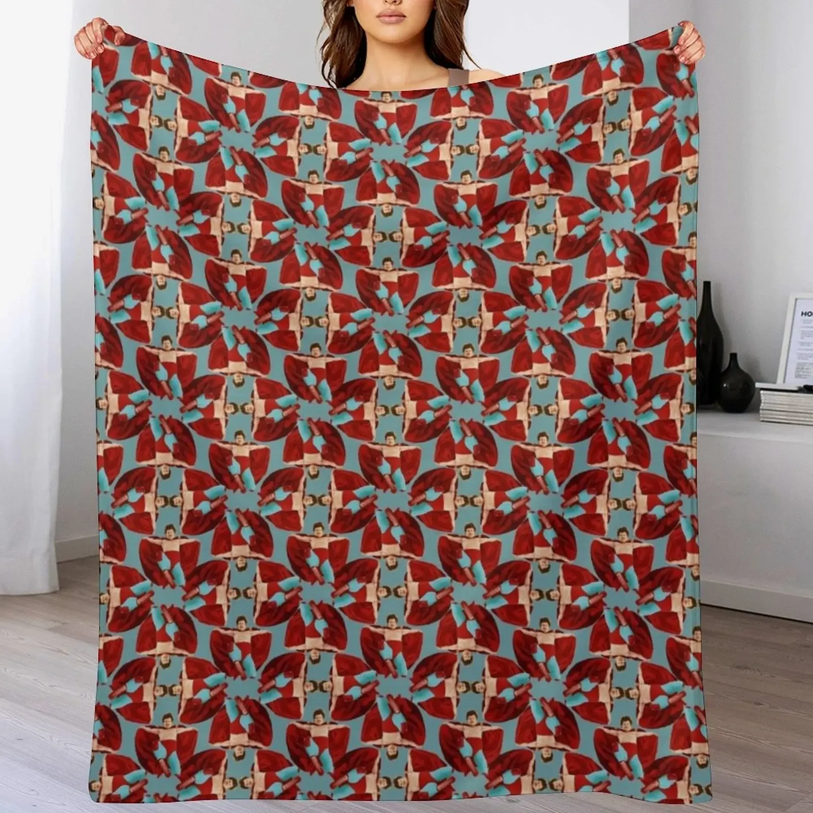 

Nacho Libre Jack Black Eagle Powers Throw Blanket For Decorative Sofa Luxury Thicken Blankets For Sofas funny gift Blankets