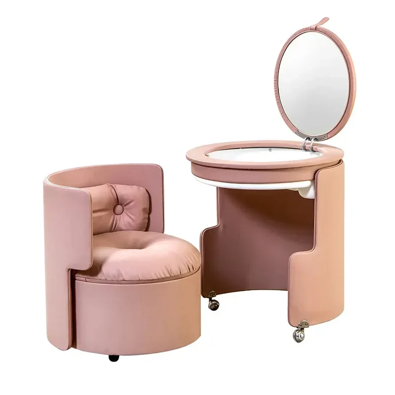 Simple modern movable dresser villa light luxury luxury integrated small storage makeup