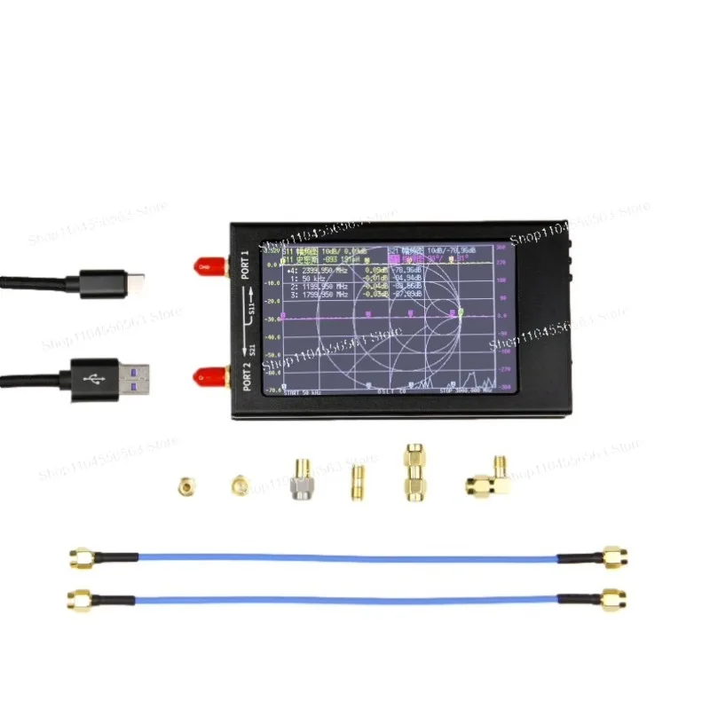 50k-3GHz HF VHF UHF Antenna Analyzer - NanoVNA-V2 F 4.3