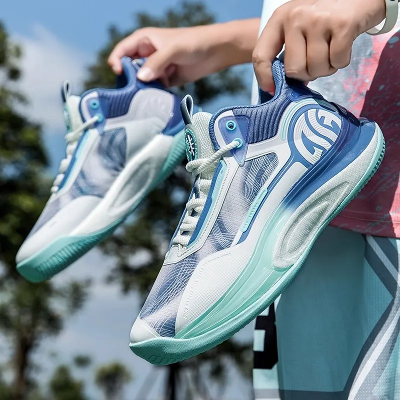 

Hot-selling professional breathable, highly elastic, high-quality competition basketball shoes Basketball training shoes