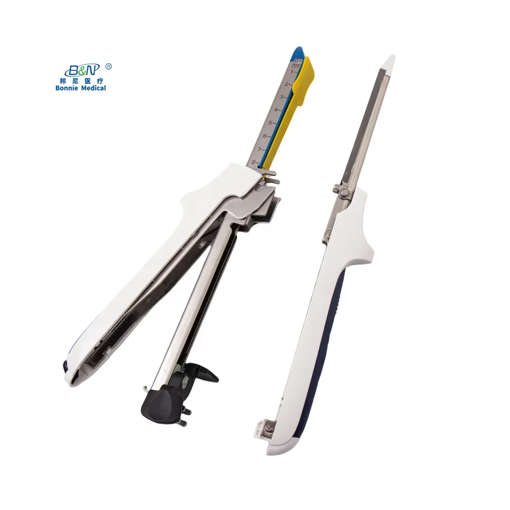 

Hot Products Disposable Surgical Medical Linear Cutter Stapler For open surgery With Reload Cartridges