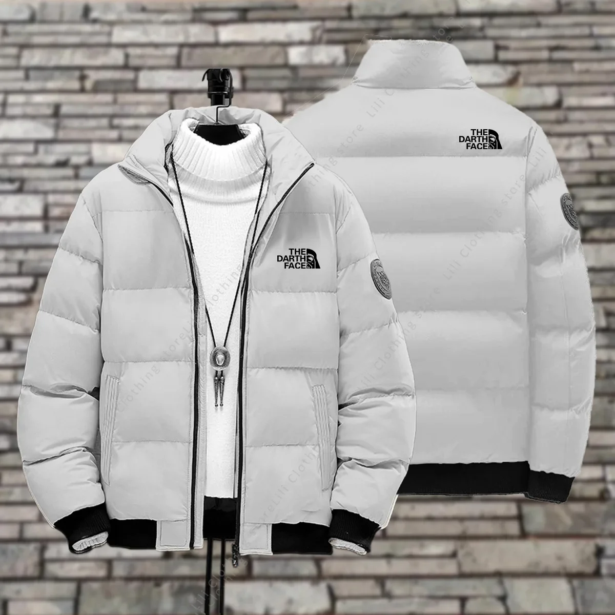 Men's Puffer Jackets Thick Warm Winter Parkas Bomber Jackets Down Coats Outerwear 2026 New Down Jackets Men Polyfilled clothing