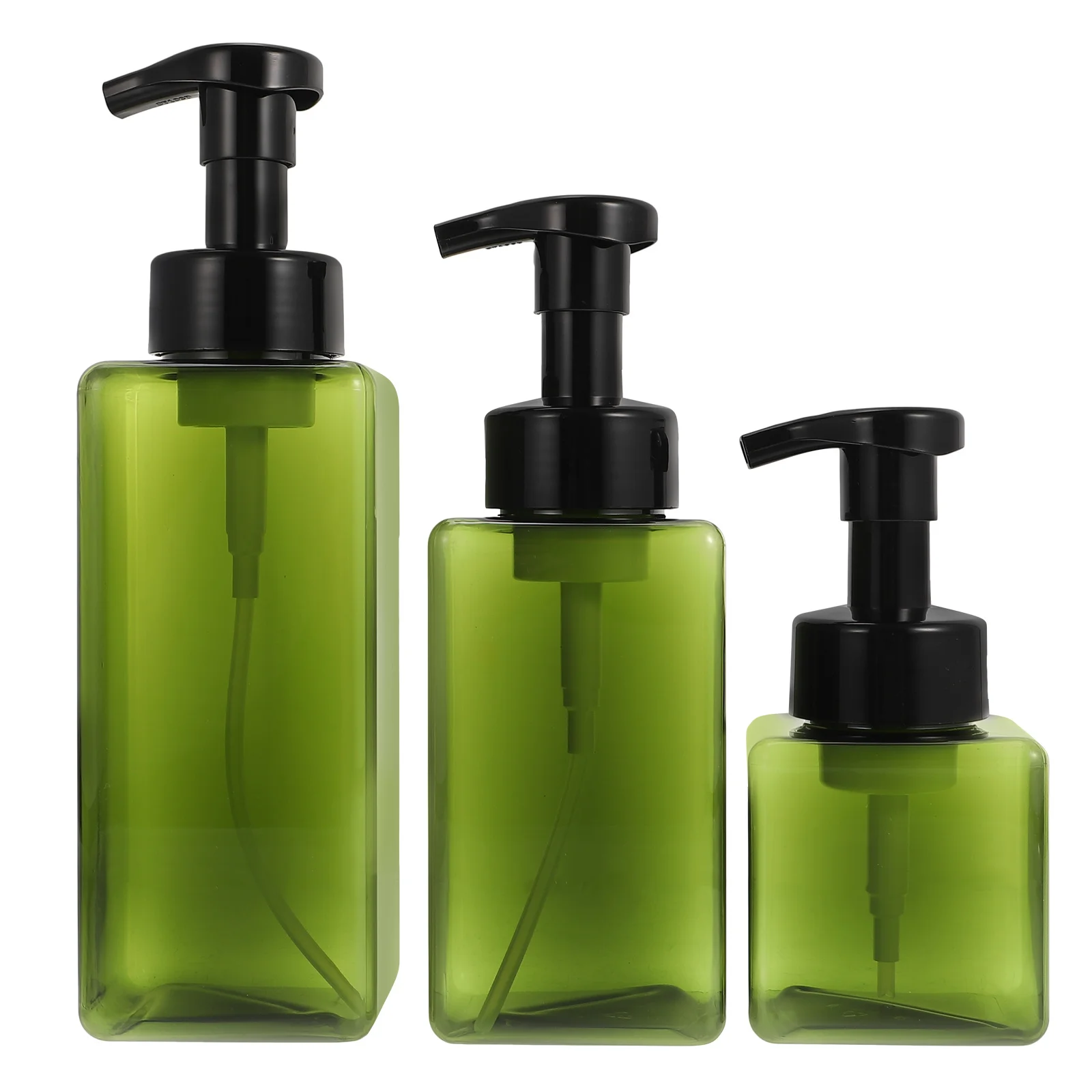 

3Pcs Foaming Bottle Set Portable Multi-Function Pump Dispensers for Travel Gym Household Convenient Refillable Mousse Soap