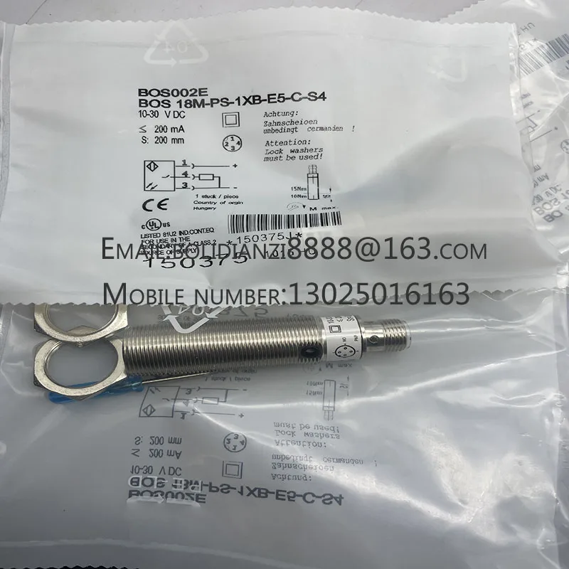 

BOS 18M-PS-1RD-E5-C-S4 Brand new original proximity switch sensor