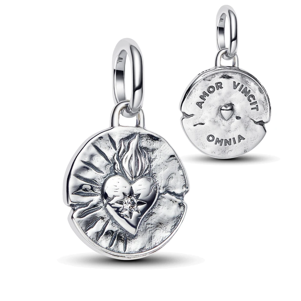 خرز صغير وميدالية سلسلة سحرية بيغاسوس روز كيوبيدز قلادة صالح الأصلي عموم أساور القلائد للنساء هدايا مجوهرات ذاتية الصنع #4