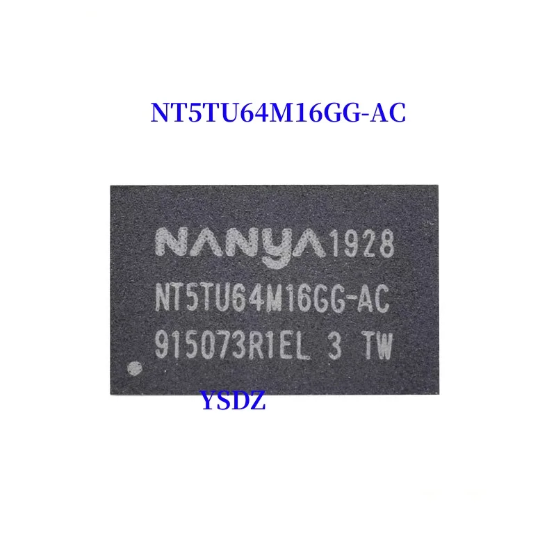 10~50PCS/LOT NT5TU64M16GG-AC BGA W MAGAZYNIE