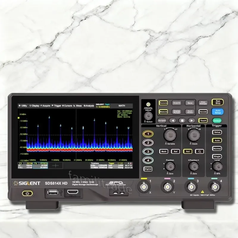 NUEVO Osciloscopio SIGLENT Serie SDS824X HD SDS822X SDS814X SDS812X SDS804X SDS802X SDS800X en Stock, 12 Bits, 4 Canales, 200M, Caja Original