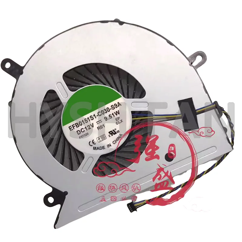 Ventilador Original Tudo-em-um, 12V, 9.51W, FB0151S1-C030-S9A, 300-20ish, Novo