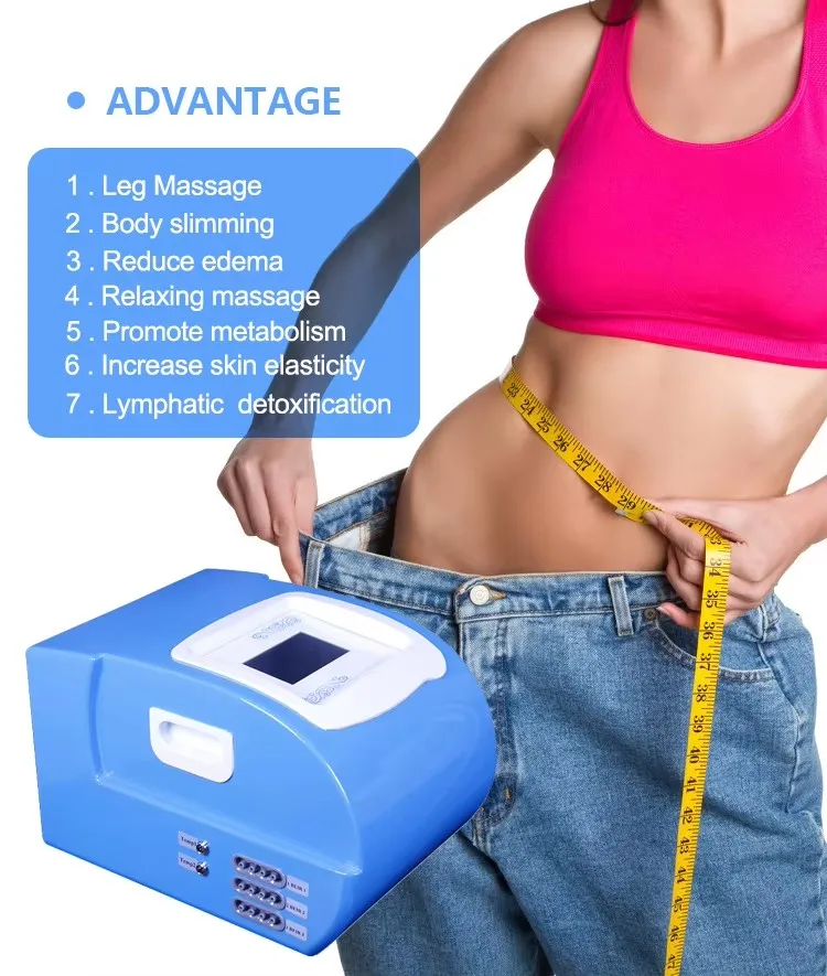 Salon Pressure Therapy Air Pressure Weight Loss Suit Lymphatic Drainage Detoxification Fat Removal Whole Body Massage Machine