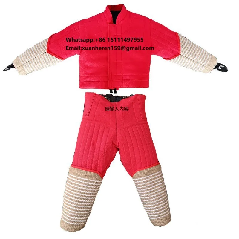 Bite Training Suit Full Body Protective Gear|Tear-Resistant Arm Sleeves with Reinforced Padding| Wholesale Dog Trainer Equipment