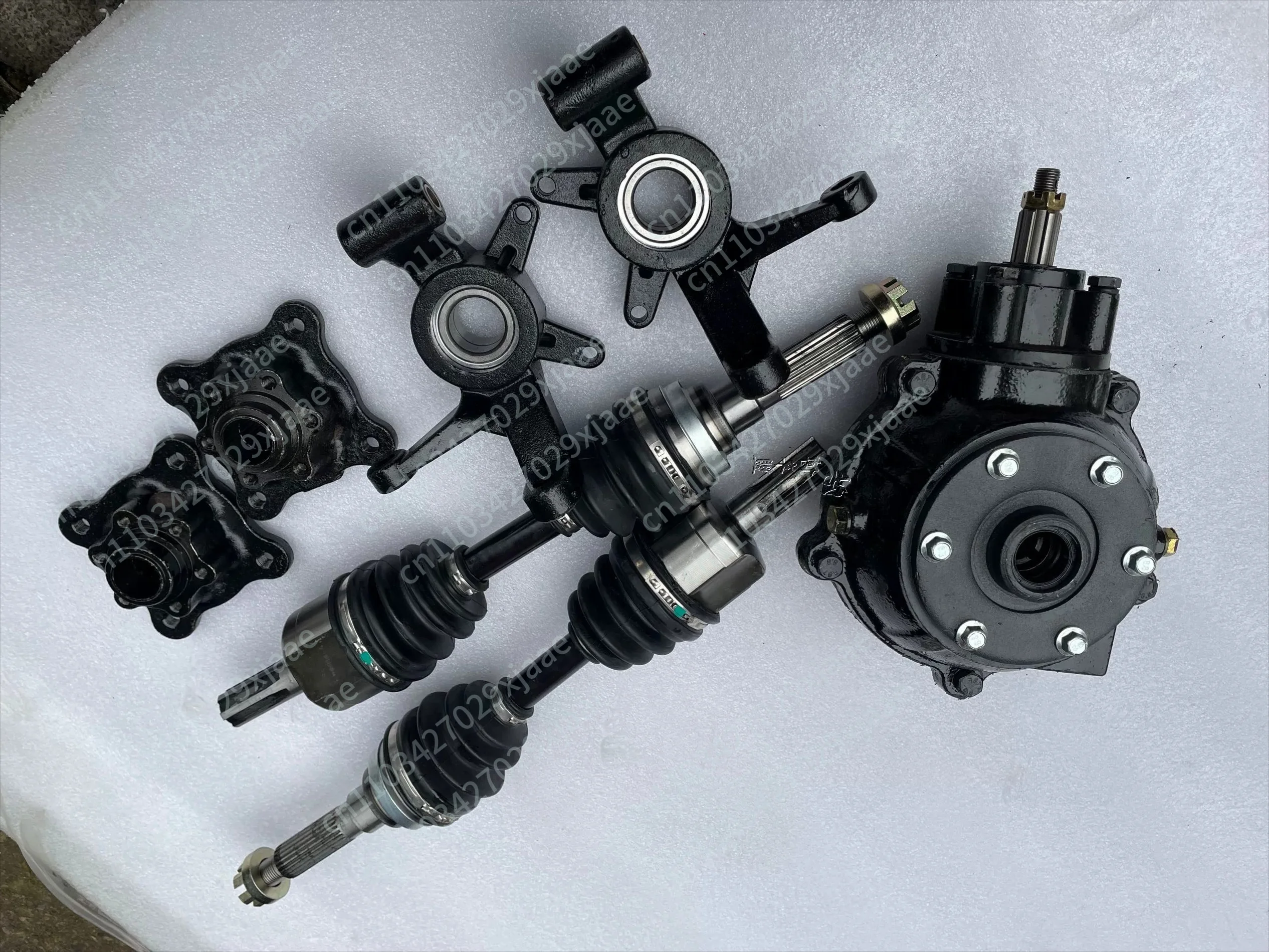 Go Kart Rear Axle Drive Shaft Gearbox, ATV Quad Buggy Gear Housing Case, Heavy Duty Replacement Parts
