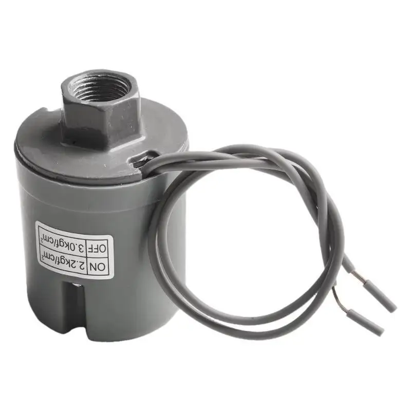 Automatic Water Pump Pressure Switch Adjustable Silver Plated for Home Garden Irrigation Well Pump Universal Fit