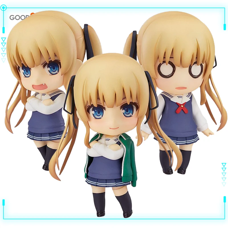 

GSC Original Genuine Nendoroid 704 Anime Saenai Heroine No Sodatekata ♭ Sawamura Spencer Eriri 10cm Model Toy Action Figure Gift