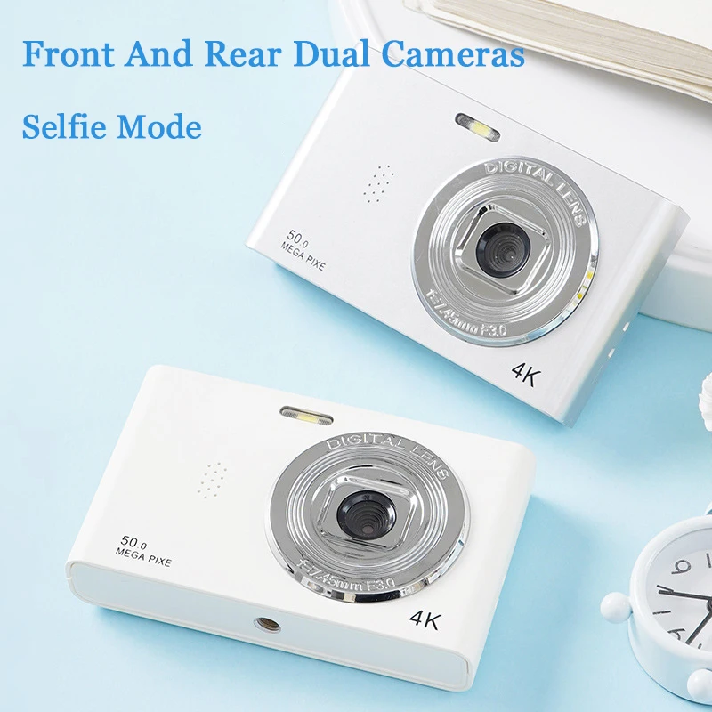 Xiaomi 4K Digital Camera Travel Selfie Camara 50MP HD Dual Lens Zoom Photography Screen Entry-Level Kids Campus Mini Retro Cam