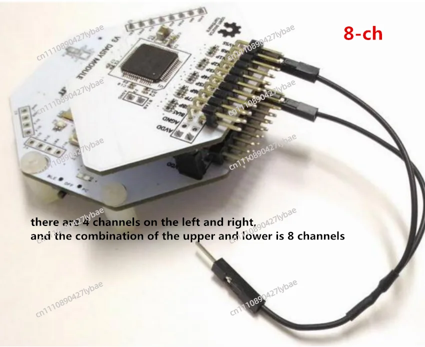 OpenBCI  V3 compatible Open Source Arduino EEG Brain Wave Module -8 or 16 Channels -  Cable Version view 5