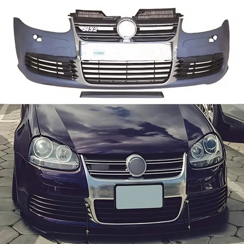 Compact Car Exterior Body Kit - Front Bumper Spoiler Front Grill Auto Modification Parts