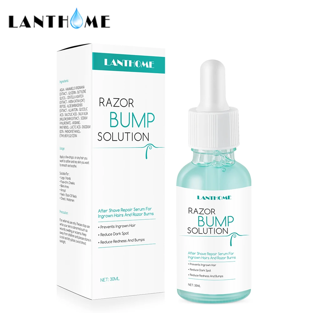 1 pc 30ml Reparatur serum nach der Haaren tfernung verhindern ein gewachsene Haare und Rasiermesser Körper behandlung glatte Haut reduzieren dunkle Flecken