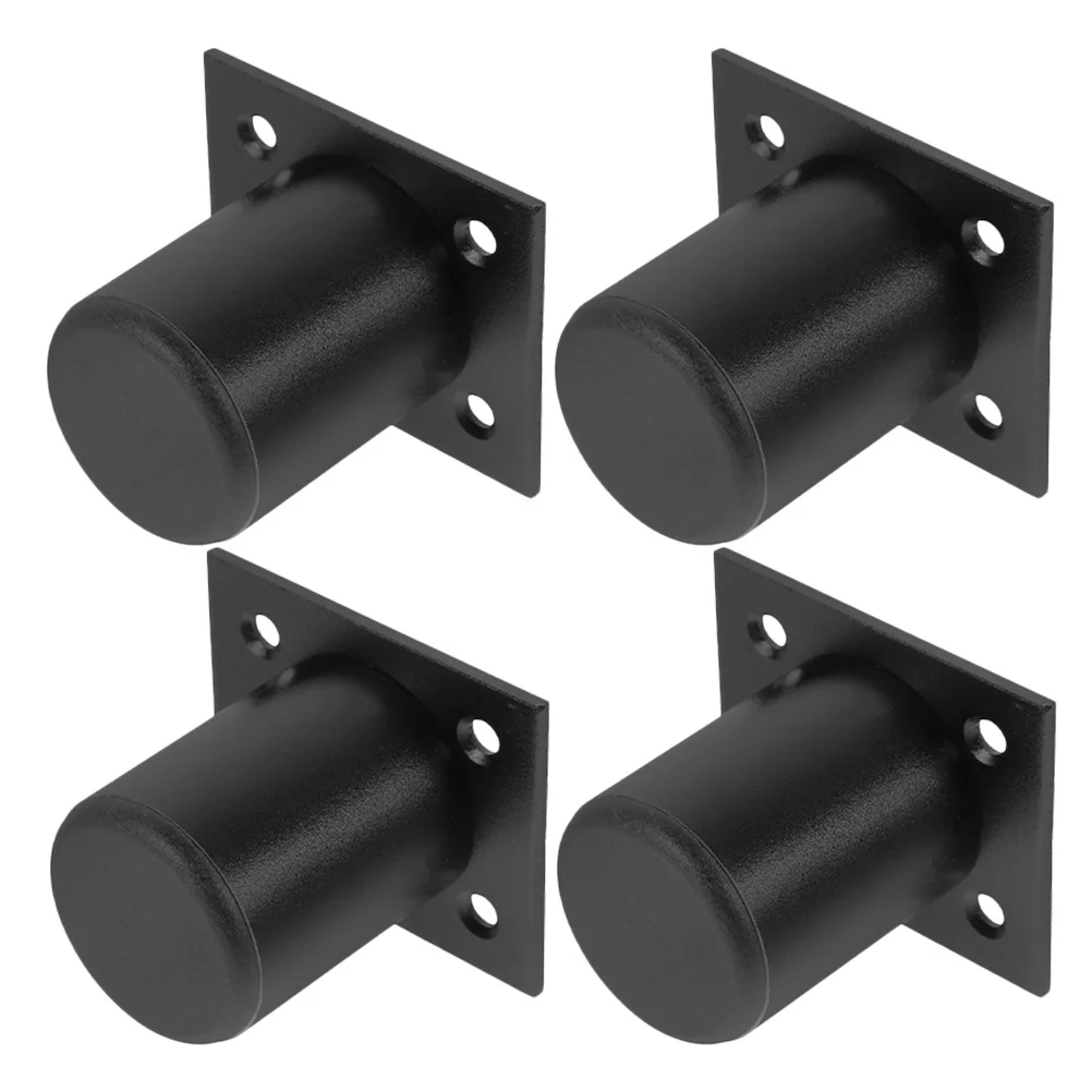 Pernas ajustáveis para móveis, 4 unidades, liga, sofá, durável, pés de armário, substituição, riser de metal para mesa, móveis, pernas