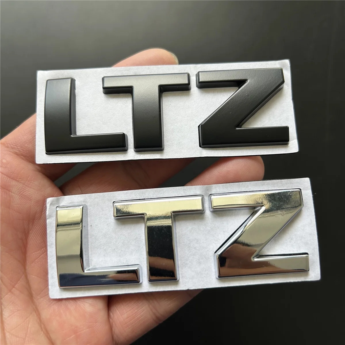 3D Car Sticker LTZ Logo Emblem Badge Decals for Chevrolet Silverado Cruze Lacetti Captiva Epica Spark Aveo Orlando Malibu Sail 