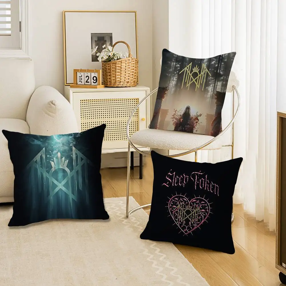 Popular Band S-Sleep T-Token Cushion Cover Pillowcase Upholstery Sofa Throw Pillow Home Decor Pillowcas