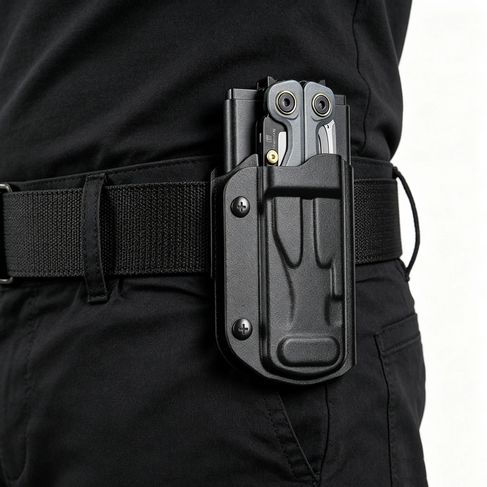 Kydex Holster, Durable Multi-TOOL Belt Sheath for Leatherman WAVE ALPHA(PLIERS NOT INCLUDED)