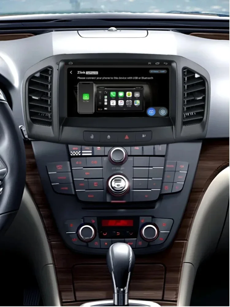 MOPECT 9 Zoll 2 DIN Autoradio für Opel Insignia 2008-2013, Kabelloses Apple CarPlay & Android Auto, Android 15 4GB +64GB Autoradio, DAB+ Digitalradio, GPS-Navigation, Bluetooth FM RDS SWC mit Kamera