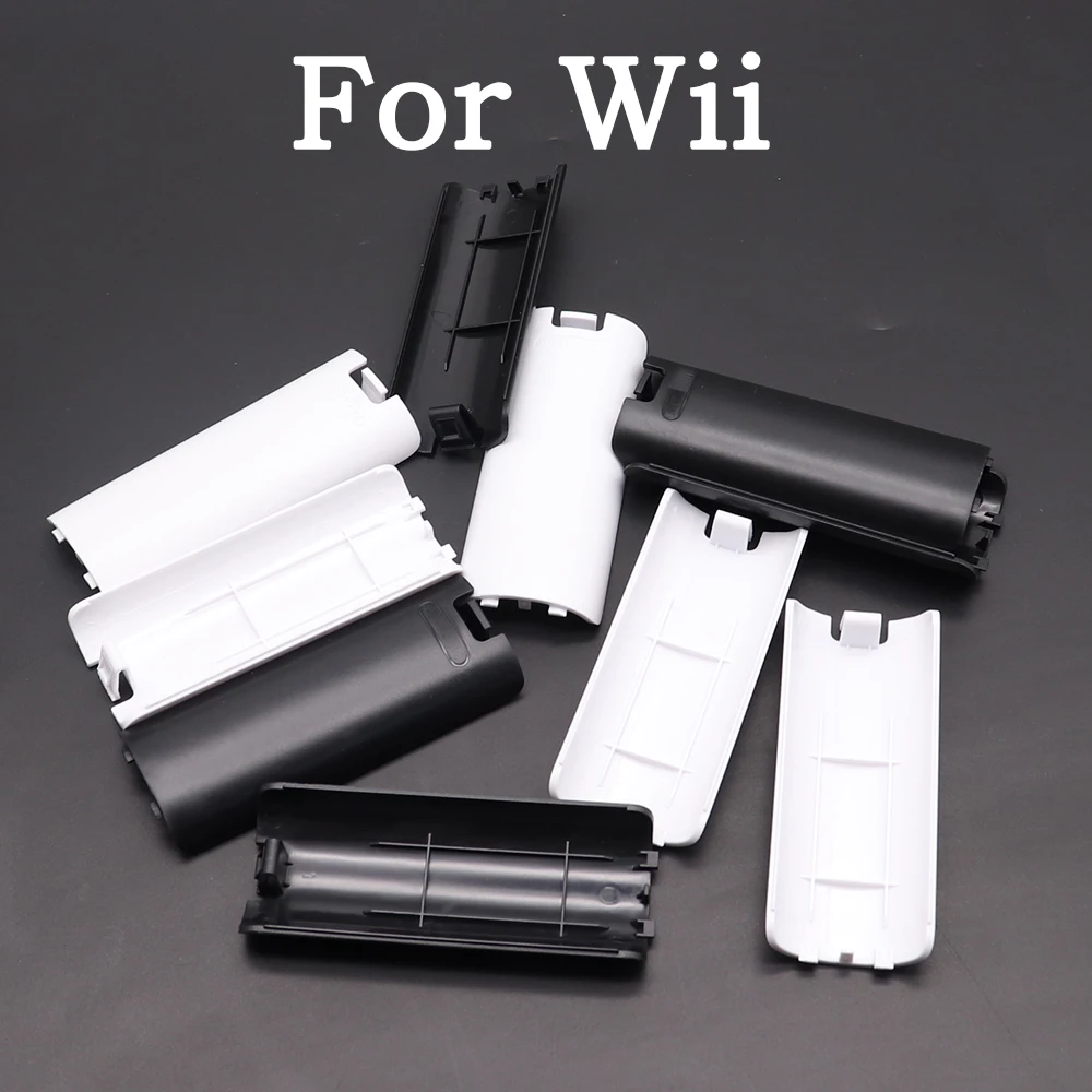 

10-50PCS Wireless Game Controller Battery Case Back Cover For Wii Remote Controller Gamepad Handle Battery Cases Covers