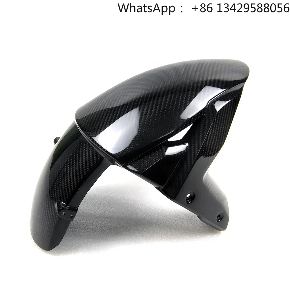 For Kawasaki H2/H2R 2015+ SX ZX6R Z800 Z1000 Carbon Fiber Motorcycle Front Fender Mudguard Modified Accessories Parts Fairing