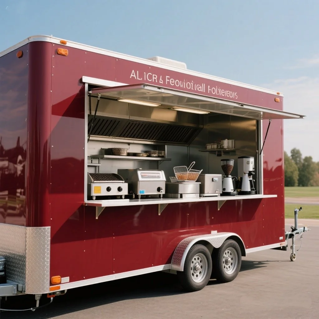 

Мобильный уличный прицеп Грузовик для пиццы Fast FoodTruck Bar Van Прицепы Мороженое Тележка для продажи продуктов питания Киоск с сертификатом COC