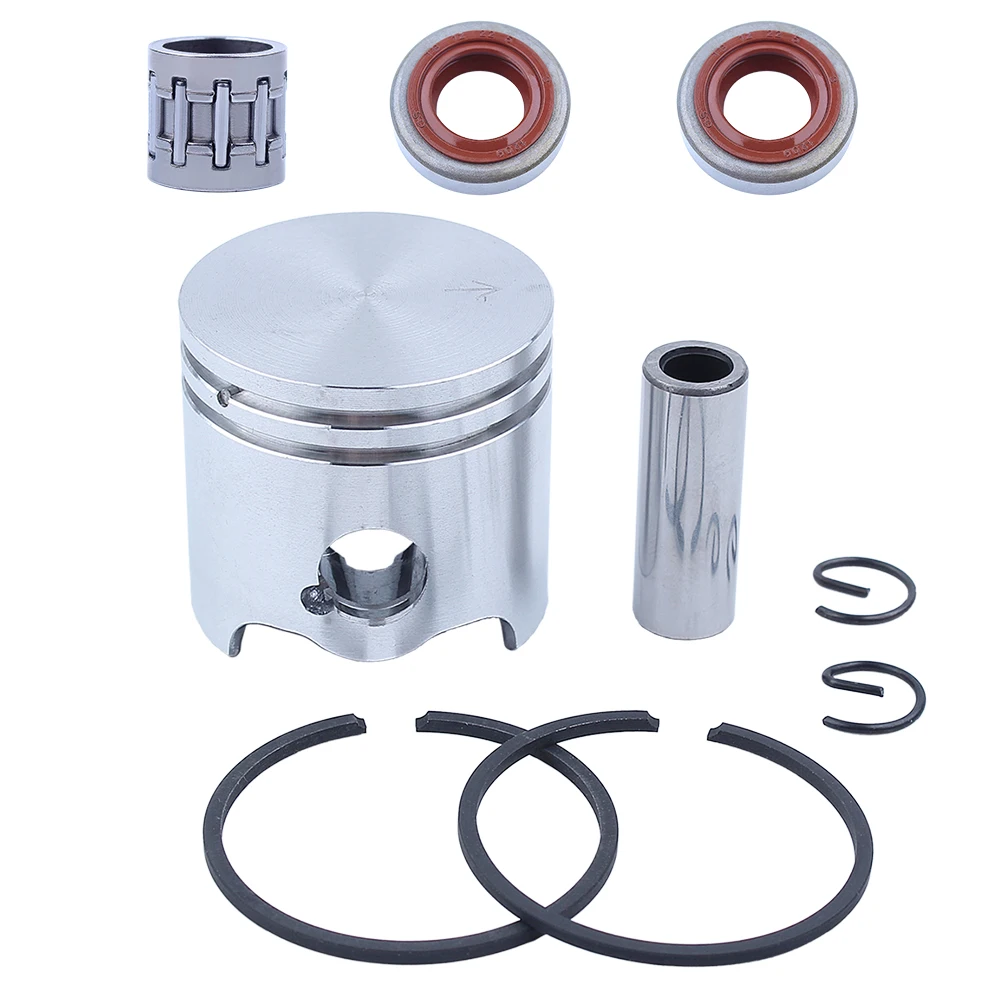 Kit Piston 35mm untuk Stihl FS120 FS 120 w, komponen pemangkas senar jarum, suku cadang segel oli untuk 4134 030 2011