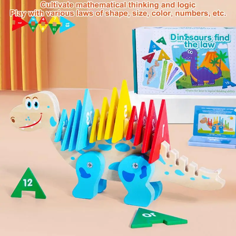 Puzzles d'animaux pour enfants, jouet cognitif interactif et créatif, jeux d'apprentissage des mathématiques, jouet préscolaire pour filles et garçons âgés
