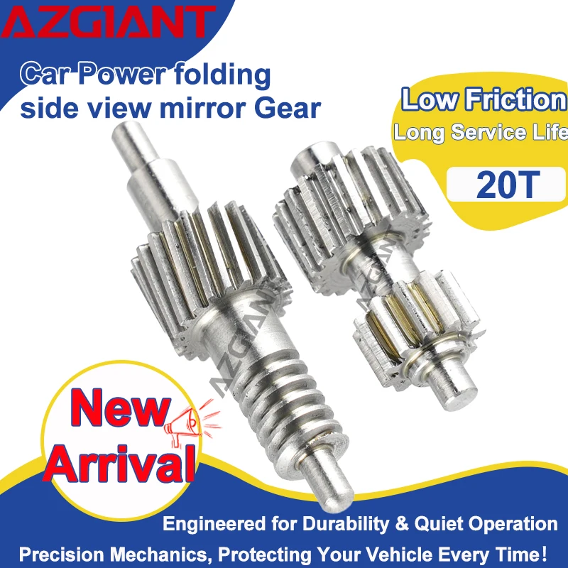 

Azgiant Car Side Rear View Mirror Folding Gears Set For Chevrolet Trailblazer EXT Mini Cooper MK-1 Metal wear-resistant